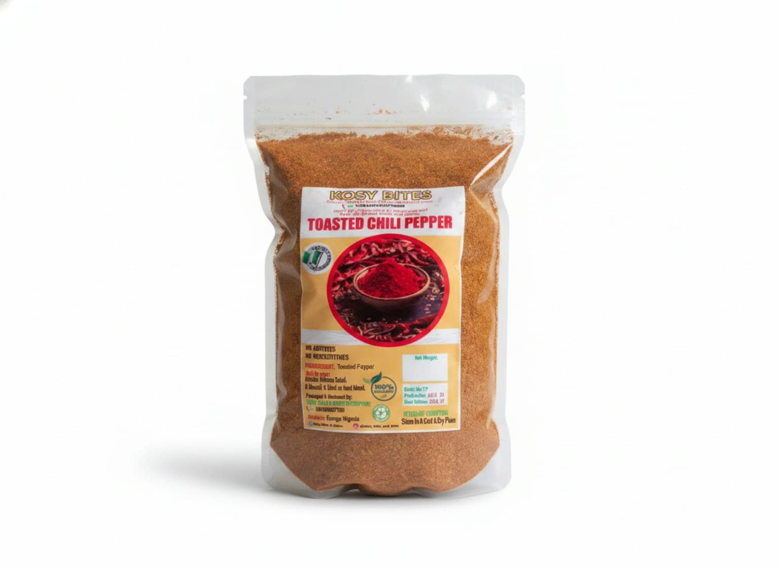 2.kg Kosy Bites Chrispy Chili Pepper - No Additives